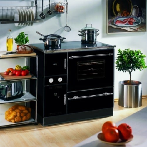 Cuisinière à bois Wamsler K 148 CL 23 kW wasserführend Chemineeo