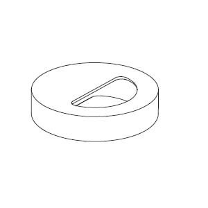 Accessoires Leda - 4 anneau en fonte GSA avec insert de rangement en argile réfractaire, 4 anneaux possible sans kit de raccordement