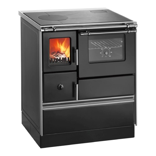 Cuisinière à bois Wamsler Westminster poêle à combustible solide K 176 F/A 70 | 5 kW