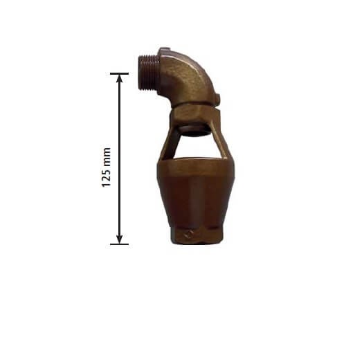 Accessoires cheminée Leda - Trémie (125 mm)