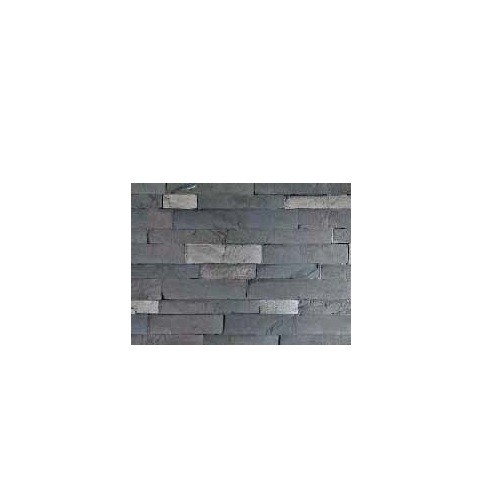 Accessoires cheminée à gaz Leda - Eléments de mur en céramique (gris) pour Encanto 83 F