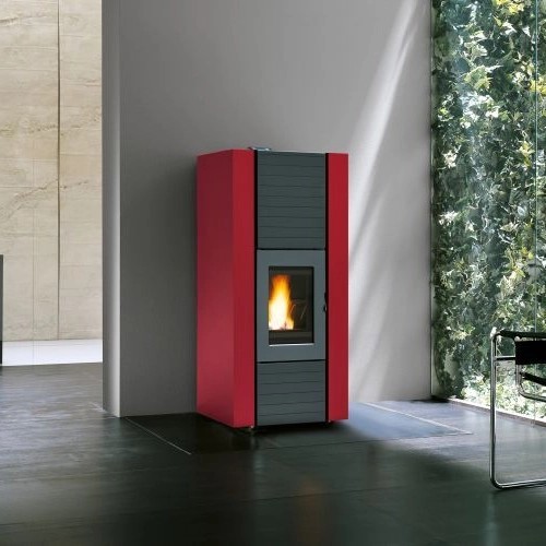 Aperçu: Poêle à granulés Palazzetti Ecofire Martina Idro Lux 10kW hydro