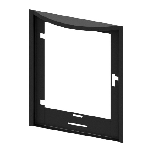 Accessoires cheminée Max Blank - cadre décoratif pour porte courbe KE 1