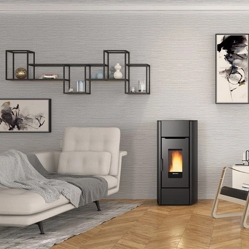 Aperçu: Poêle à granulés La Nordica Extraflame Mirka Plus 8 kW