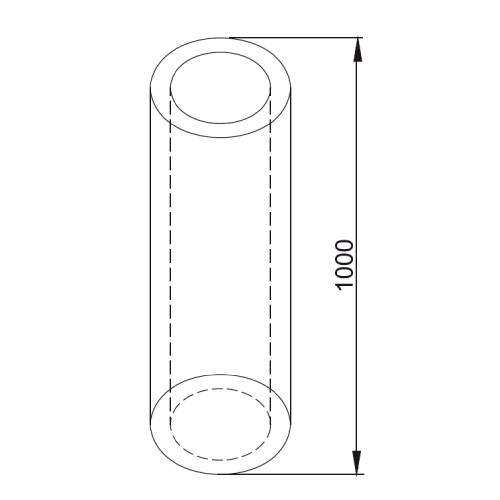 Aperçu: Coque isolante - épaisseur 28,5 mm - simple paroi - Reuter EW-BLUE