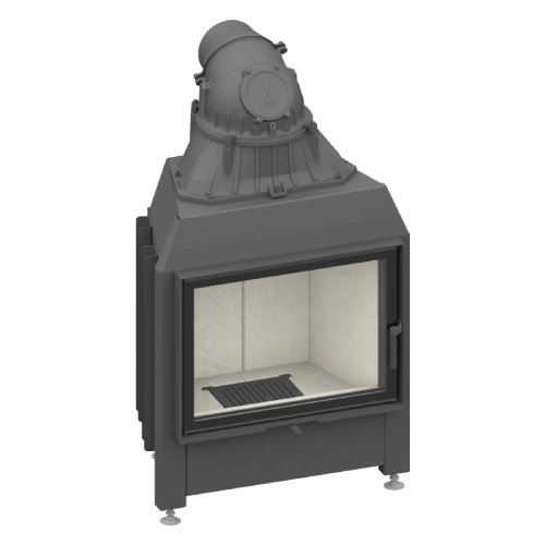 Insert bois SCHMID Lina 67 s 9 kW porte pivotante