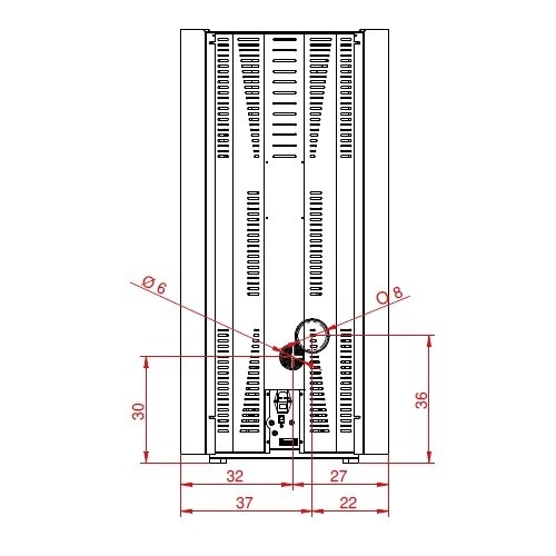 Aperçu: Poêle à granulés Palazzetti Ecofire Clelia TC US 9,3 kW