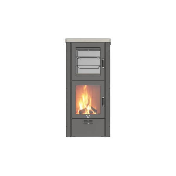 Poêle à bois Max Blank Bamberg BF 6,5 kW Compartiment de cuisson