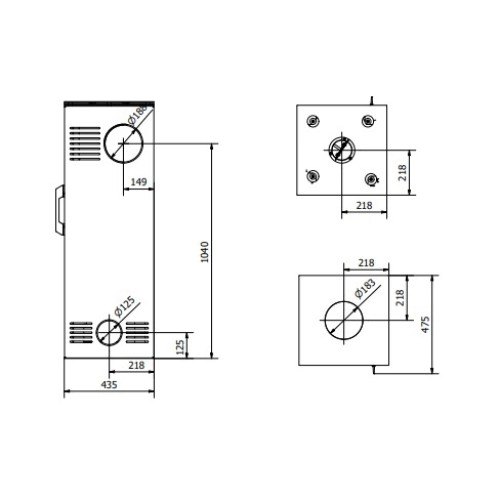 Aperçu: Poêle à bois Fram Luisa S 6 kW