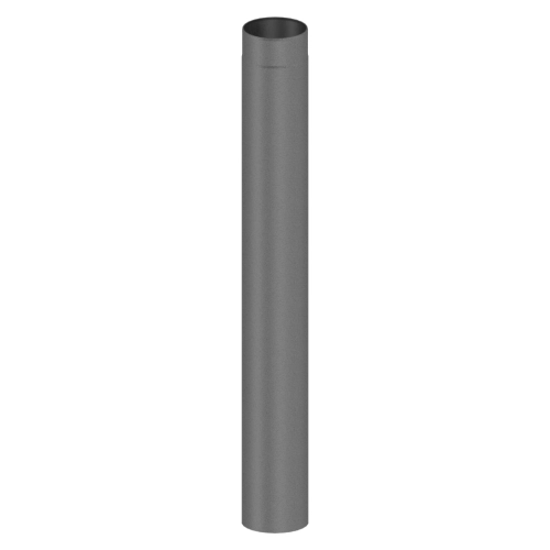 Conduit poêle à bois - Elément droit 1000 mm - gris - Tecnovis TEC-Stahl