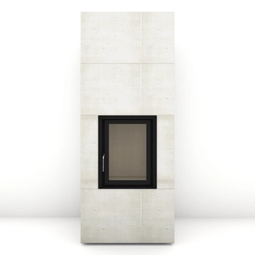 Foyer modulaire Brunner BSO 06 porte pivotante EAS 12 kW Hydro