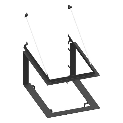 Accessoires cheminée Schmid - Système de cadre pour Ekko U 60(90)51 h