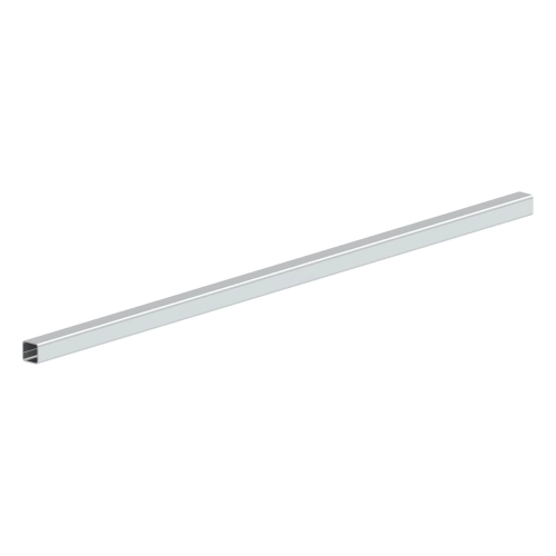 Tube de rallonge 30x30 mm L = 1000 mm pour collier mural réglable TEC-DW-STANDARD 