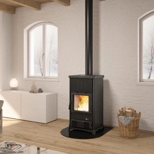 Aperçu: Poêle à bois La Nordica Concita 2.0 - Steel 11,8 kW