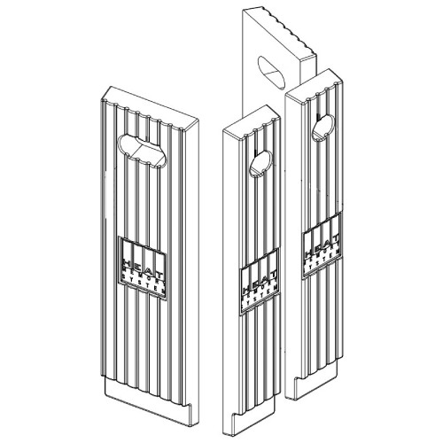 Accessoires cheminée Austroflamm - 45 HMS complet