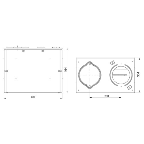 Aperçu: Accessoires cheminée Leda - Accessoire de rangement en fonte pour FINA F / DS / ES