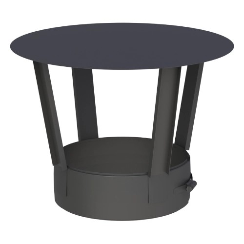 Chapeau standard - double paroi - Tecnovis TEC-DW-NOIR