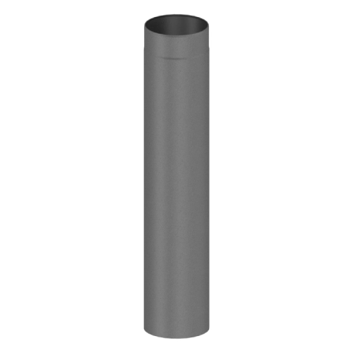 Conduit poêle à bois - Elément droit 750 mm - gris - Tecnovis TEC-Stahl