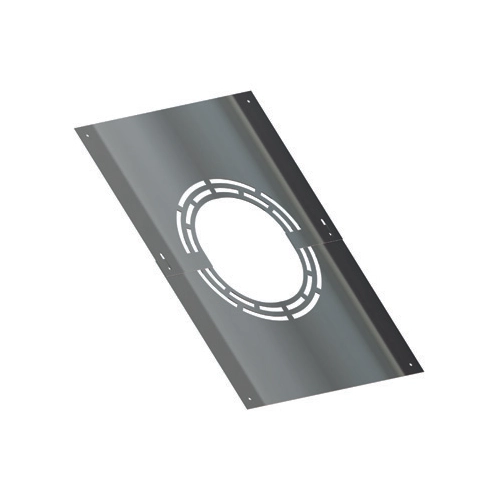 Plaque de finition 0°-30° avec ventilation - double paroi - Reuter Systèmes DW