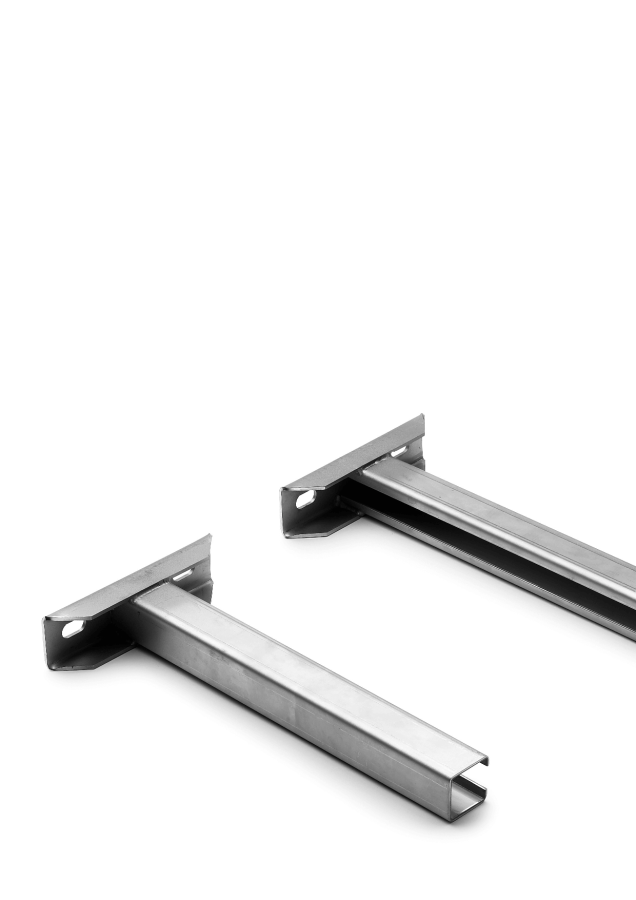 Rallonge pour support mural "Type L3" - double paroi - Schiedel ICS