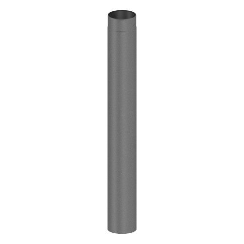 Elément droit 1000 mm gris - Conduit poêle à bois - double paroi - Tecnovis TEC-Protect