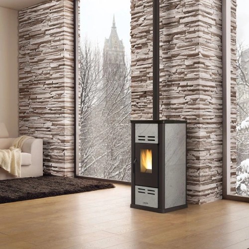 Aperçu: Poêle à granulés La Nordica Extraflame Serafina Petra Evo 8 kW