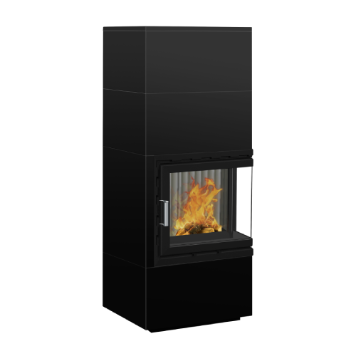 Poêle à bois Wamsler Modulo 70/150 L droite 6 kW