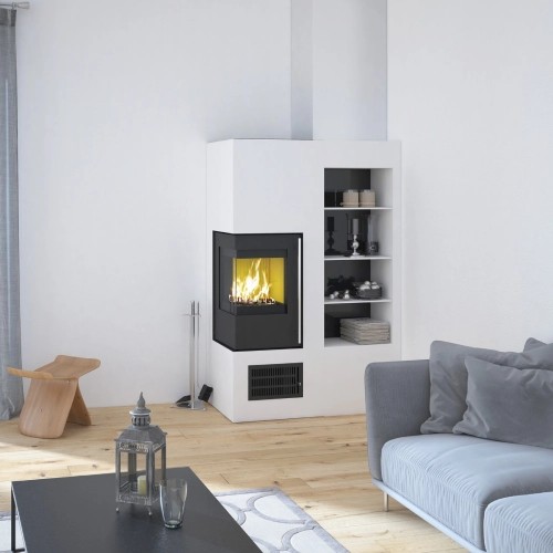 Aperçu: Poêle à bois Olsberg Aracar Compact 5 kW étanche