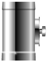 Ouverture de test avec douille à sertir maximum 200°C - double paroi - Schräder Future DW