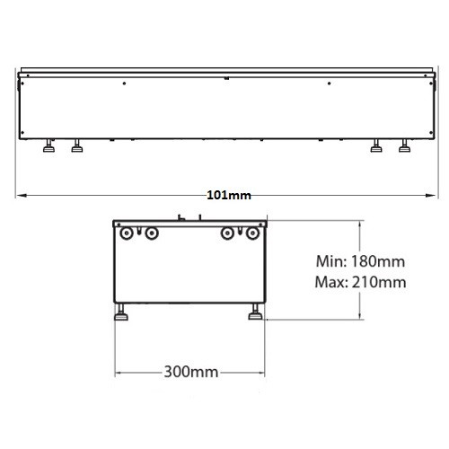 Dimplex Verdi Optimyst 1000/2000W - Achat en ligne sur