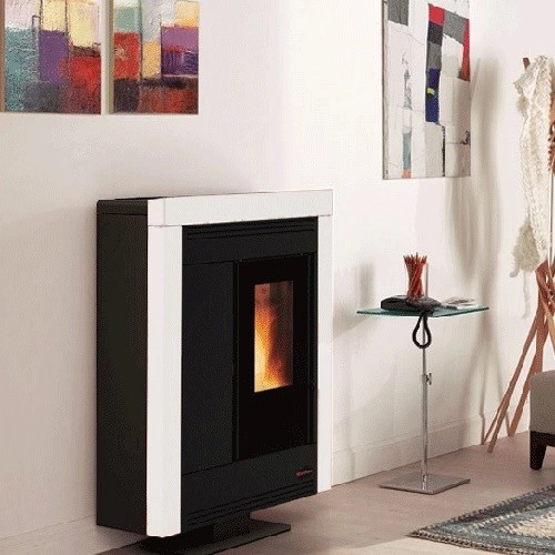 Aperçu: Poêle à granulés La Nordica Extraflame Souvenir Steel Evo 10,2 kW