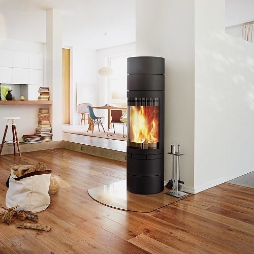 Aperçu: Poêle à bois Skantherm Brennkammer Elements Rund 6kW