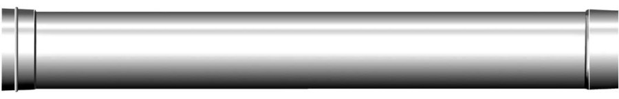 Elément tubulaire 1005 mm NL - simple paroi - Schräder Future EW