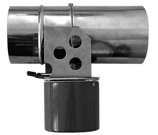 Accessoires pour poêles à pellets Wodtke - Clapet d'échappement motorisé AK 1 - Ø 100 mm
