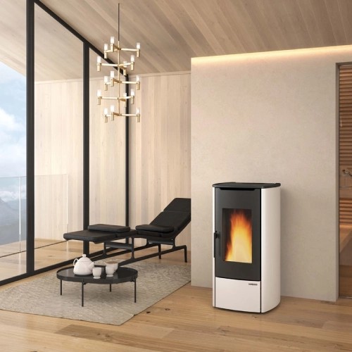 Aperçu: Poêle à granulés La Nordica Extraflame Marina Idro H11 | 14,8 kW Hydro