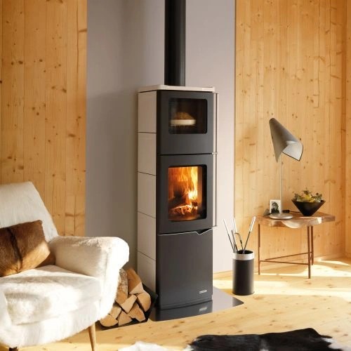 Poêle à bois PALAZZETTI Eva S 7 kW avec four