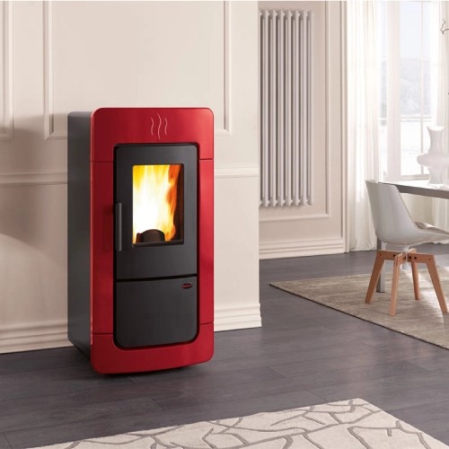 Aperçu: Poêle à granulés La Nordica Extraflame Diadema Idro Evo 28 kW hydro