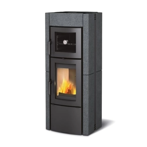 Poêle à bois La Nordica Ester Forno Evo 8,2 kW avec compartiment de cuisson