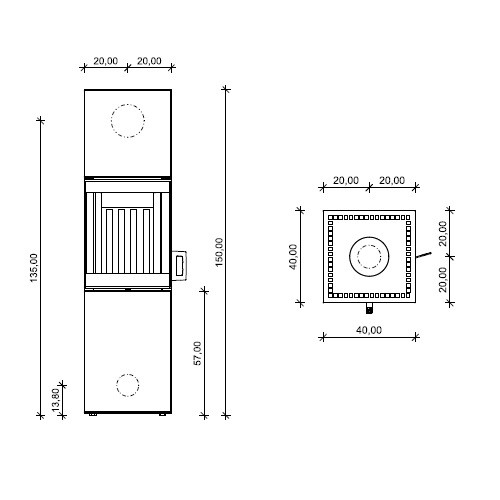 Aperçu: Poêle à bois Neocube S30 6 kW