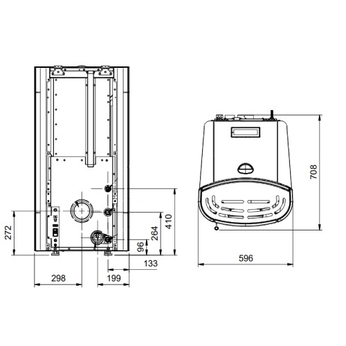 Aperçu: Poêle à granulés La Nordica Extraflame Isidora Idro H16 | 18,7 kW Hydro