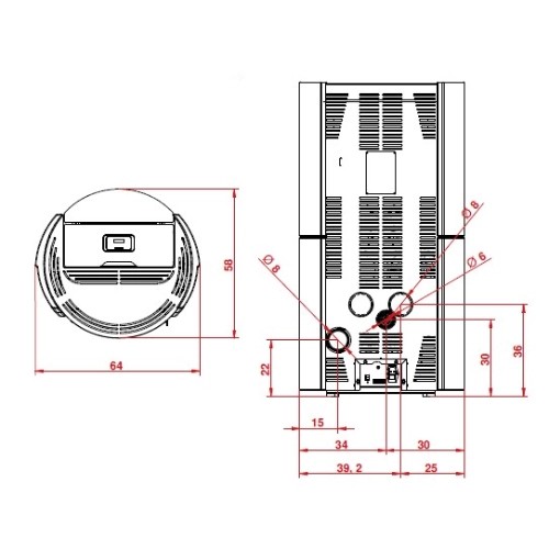 Aperçu: Poêle à granulés Palazzetti Ecofire Lilibet TC 13 Pro 3 | 13 kW