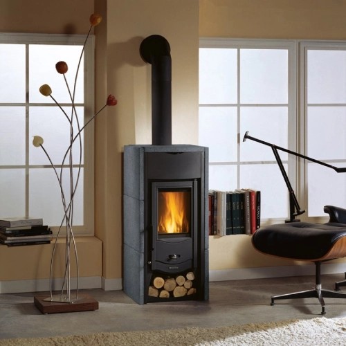 Aperçu: Poêle à bois La Nordica Asia BII 6 kW