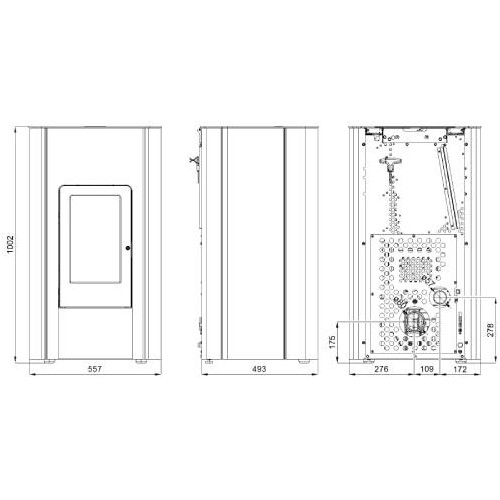 Aperçu: Poêle à granulés Haas & Sohn HSP 6 PALLAZZA-III 8 kW