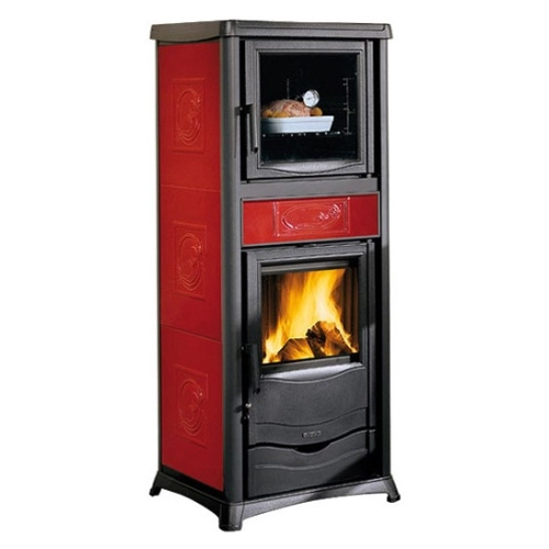 Poêle à bois La Nordica TermoRossella Plus Forno DSA 4.0 | 11,1 kW Hydro avec compartiment de cuisson