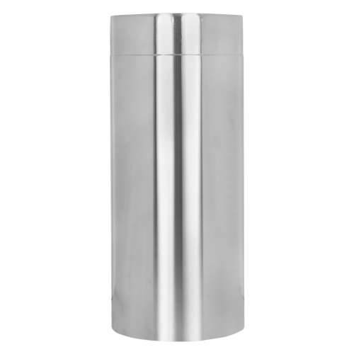 Elément droit inox 500 mm - double paroi - TEC-DW-DESIGN