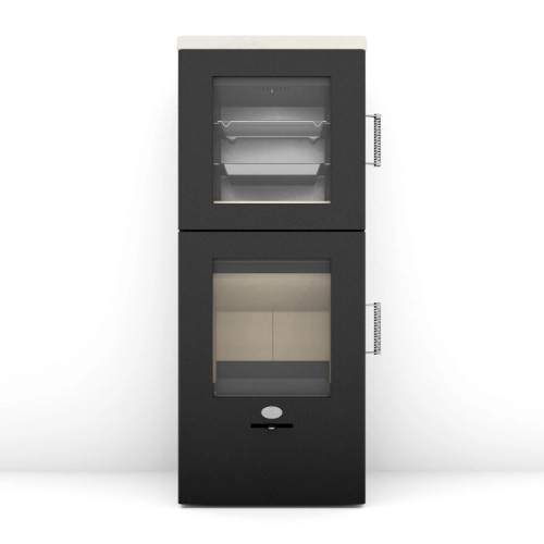 Poêle à bois Max Blank Nunrberg BF 6,5 kW Compartiment de cuisson