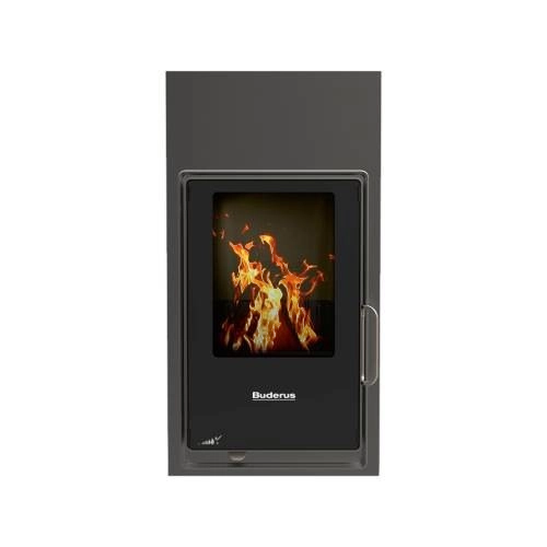 Poêle en faïence Buderus Logaflame HWS216 8 kW Hydro