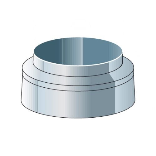 Pièce de fermeture - double paroi - Raab DW-Alkon