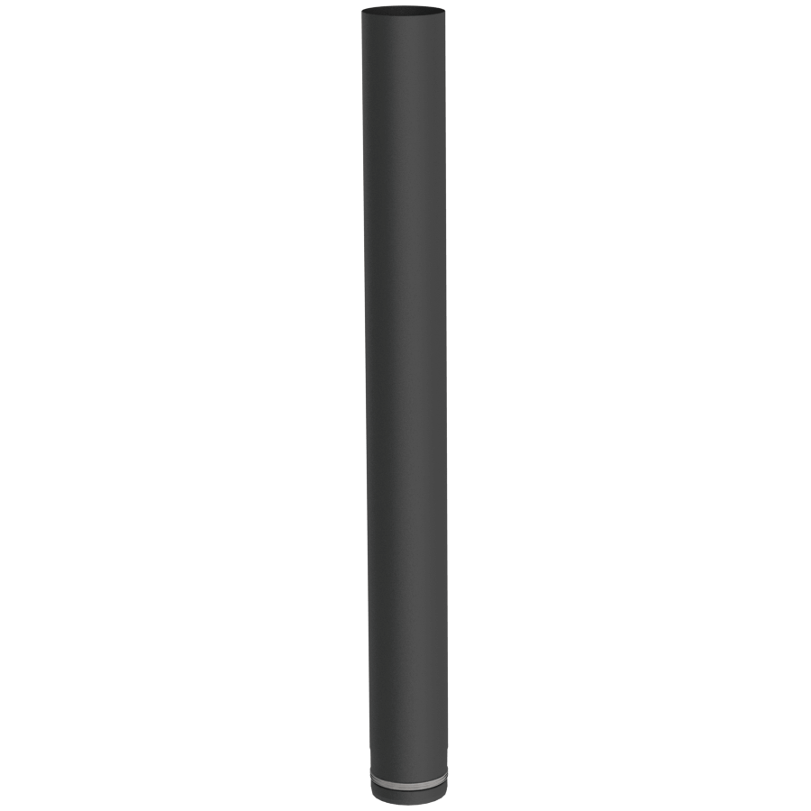 Längenelement 1000 mm, schwarz lackiert