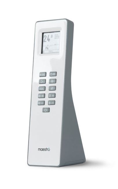 Télécommande avec fonction de thermostat d’ambiance autoportante pour les poêles MCZ
